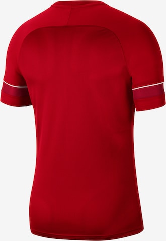 T-Shirt fonctionnel 'Academy 21' NIKE en rouge