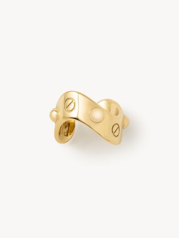 YParis Oorbellen 'Ear cuff Wavy Glory G' in Goud