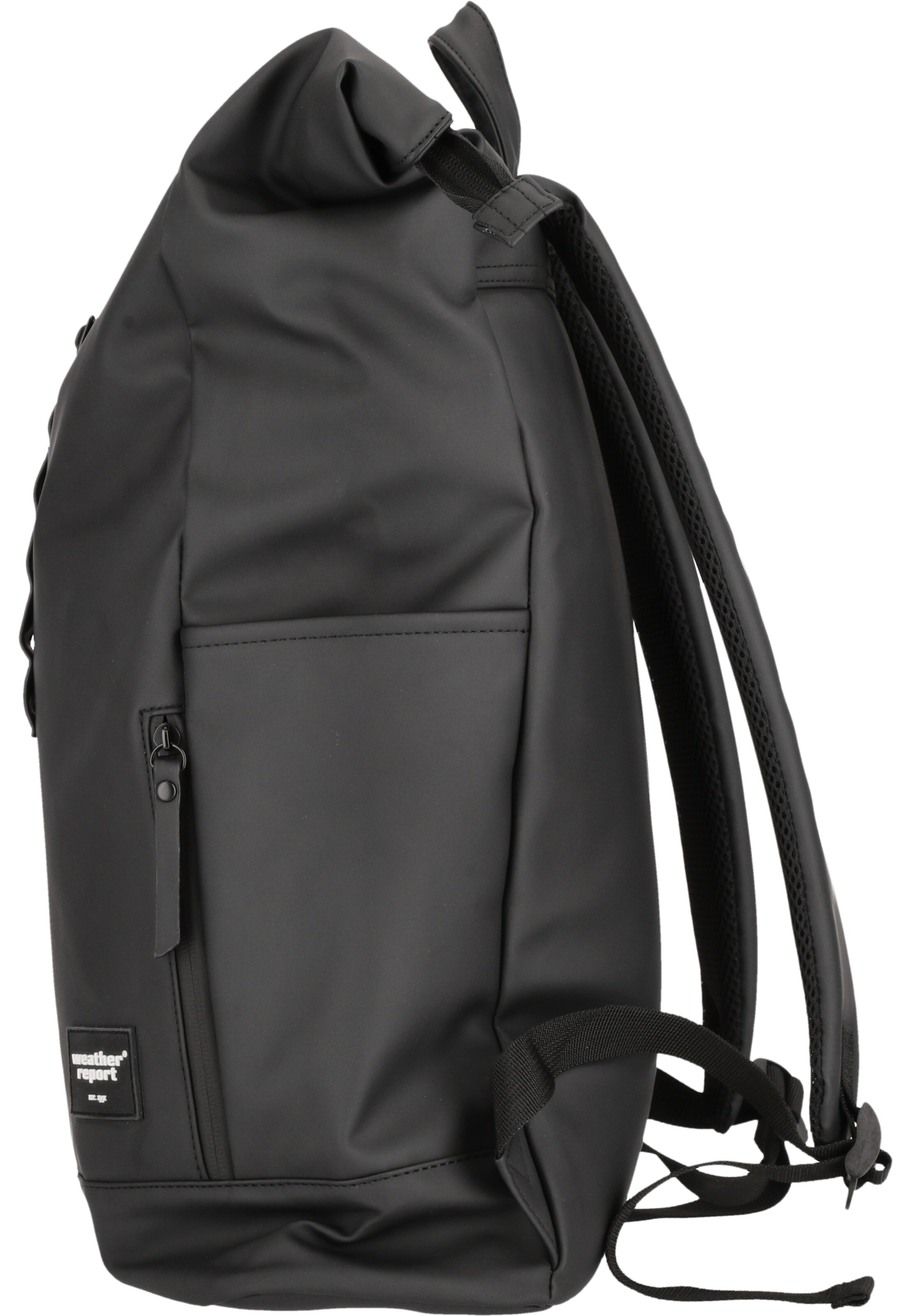 Weather Report Rucksack 'Bronze' in Schwarz