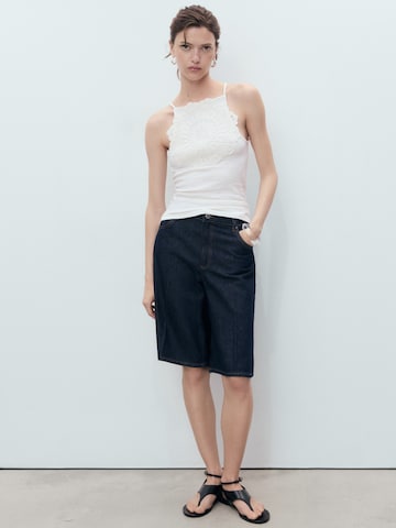 MANGO Top 'KATE' in White