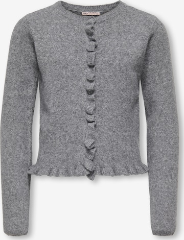 ONLY GIRLS Neuletakki 'KOGSHELDA' värissä harmaa: etupuoli