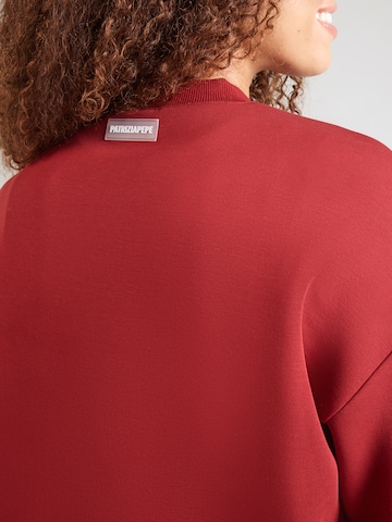 PATRIZIA PEPE - Sudadera en rojo