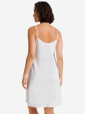 Hanro Nachthemd 'Cotton Silk'‌ in Weiß