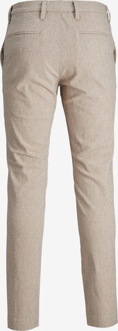 JACK & JONES Slimfit Παντελόνι τσίνο 'MARCO' σε μπεζ