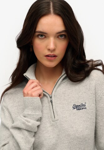 Superdry Pullover 'Essential' in Grau