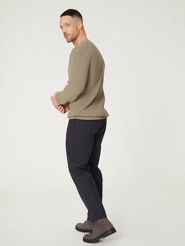 DAN FOX APPAREL Tapered Pants 'Ege' in Black