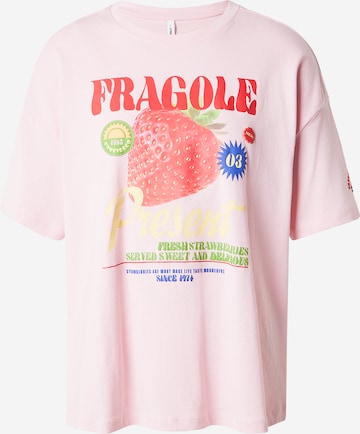 Maglietta 'ONLBOLETTE' di ONLY in rosa: frontale