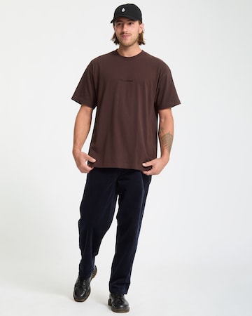 T-Shirt 'Stone LSE' Volcom en marron