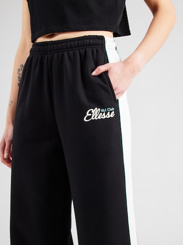ELLESSE - regular Pantalón 'Ferien' en negro