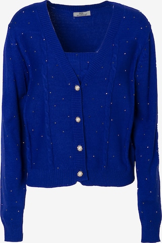 Cardigan Influencer en bleu : devant