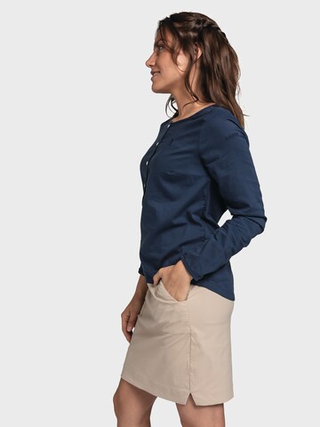 Schöffel Athletic button up shirt 'Catania' in Blue
