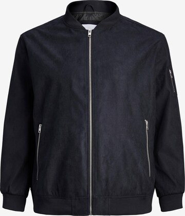 Jack & Jones Plus Between-Season Jacket 'Rocky' in Black: front