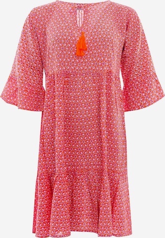 Robe 'Berta' Zwillingsherz en rose : devant