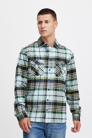 BLEND - Regular Fit Camisa em azul: frente