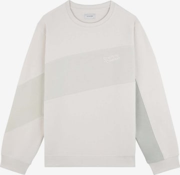 Sweat-shirt Scalpers en gris : devant