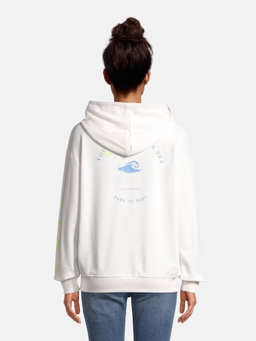 salzhaut Sweatshirt 'Lood' in Wit