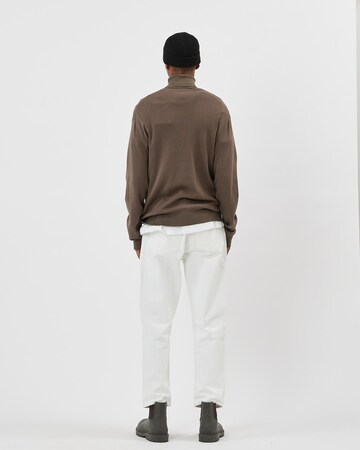 minimum Sweater 'Yakob' in Brown