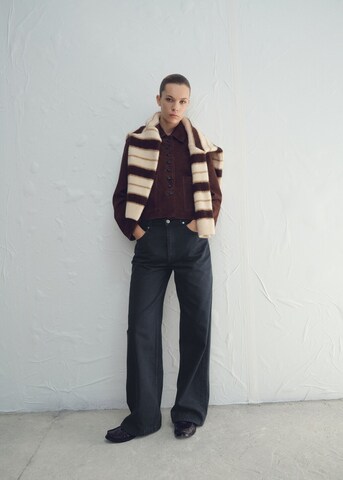 MANGO Regular Jeans in Grau