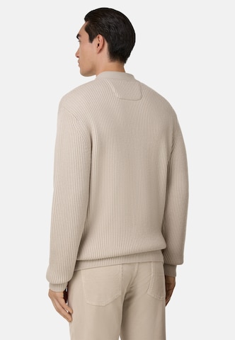 Boggi Milano Knit cardigan in Beige