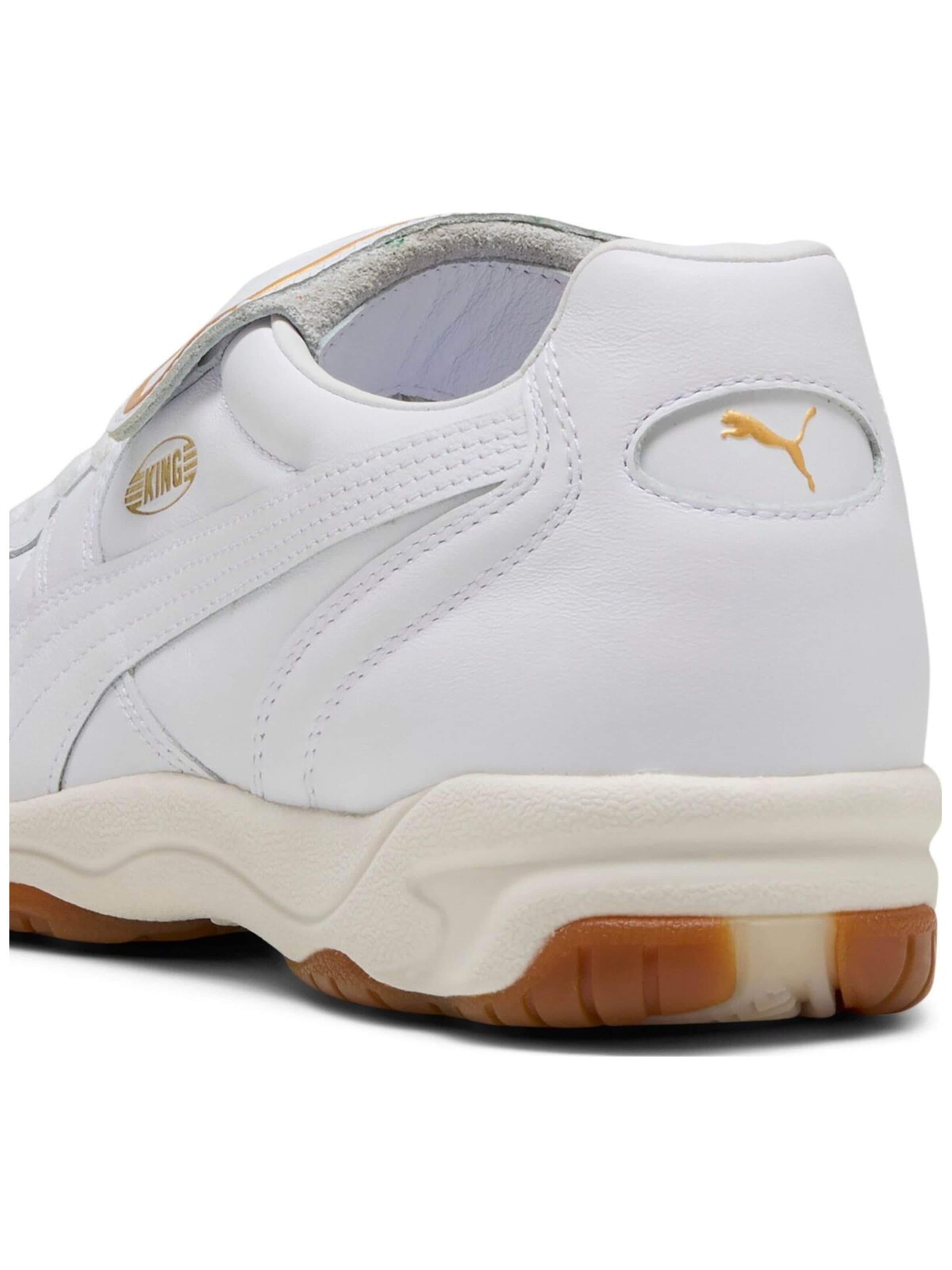 PUMA Sportschoen 'Puma King Indoor' in Wit