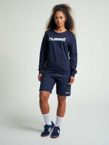 Hummel Спортивный свитшот в Синий