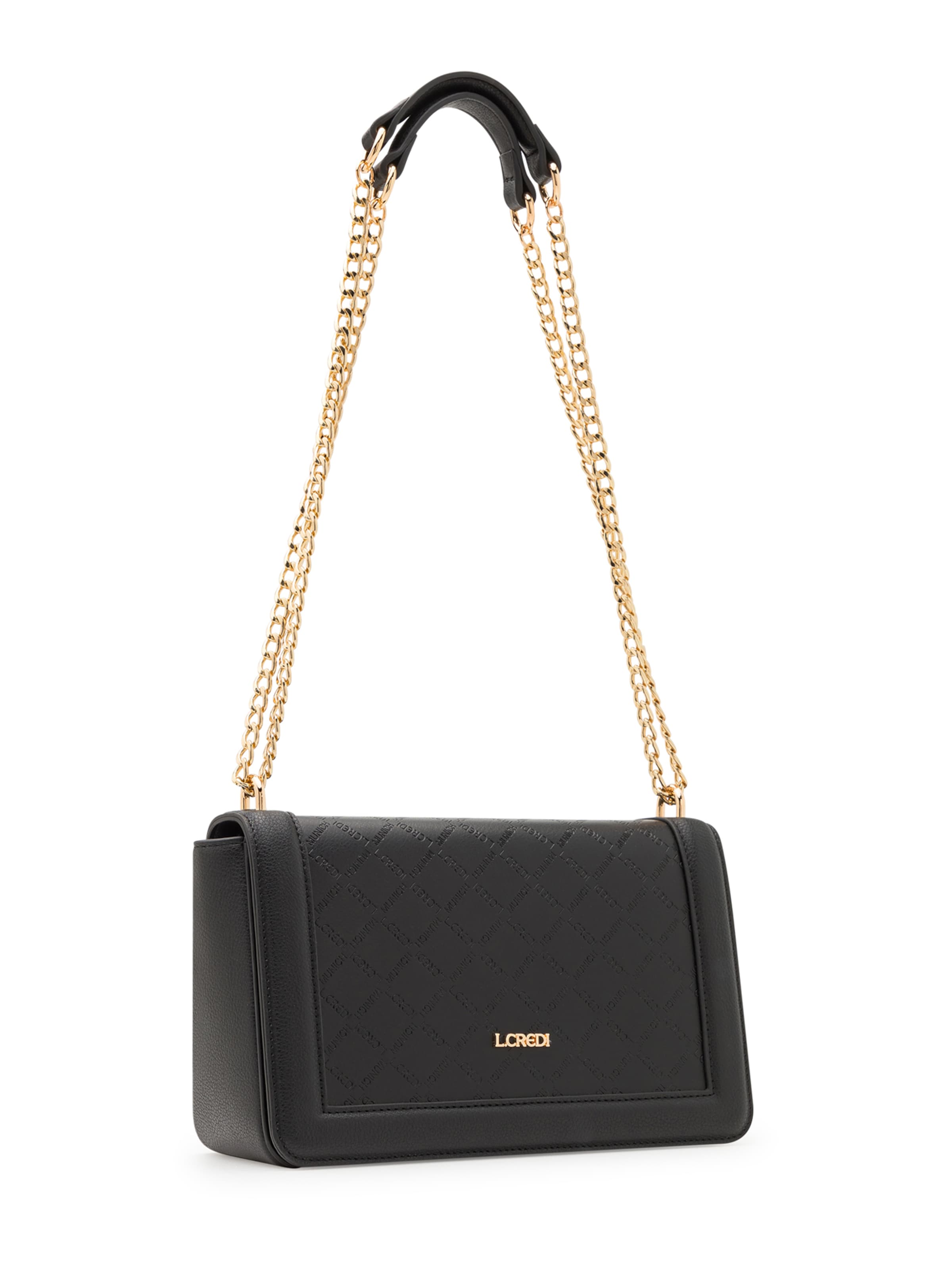 L.CREDI Shoulder bag 'Filiberta' in Black