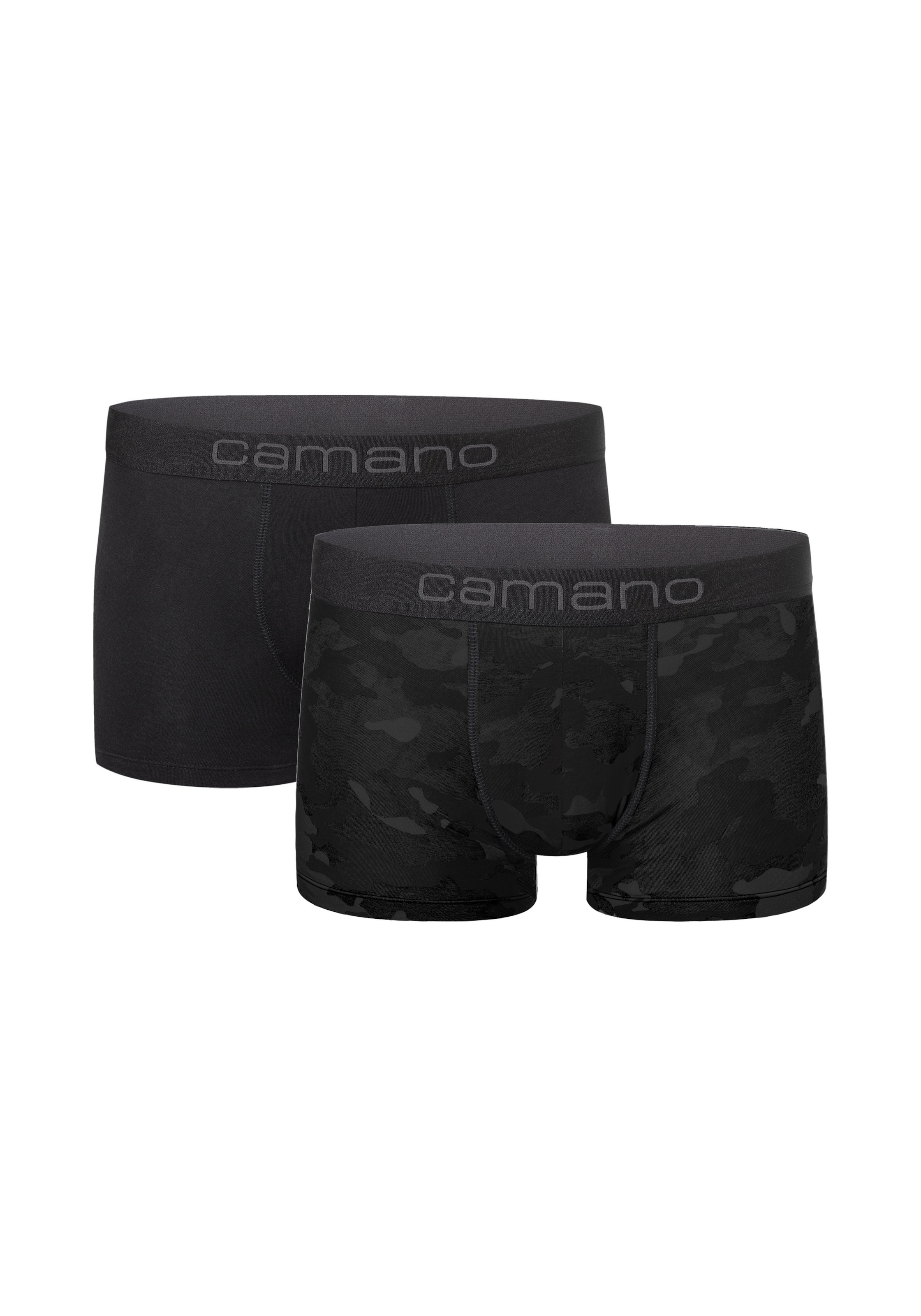 camano Boxer shorts 'Comfort' in Grey: front