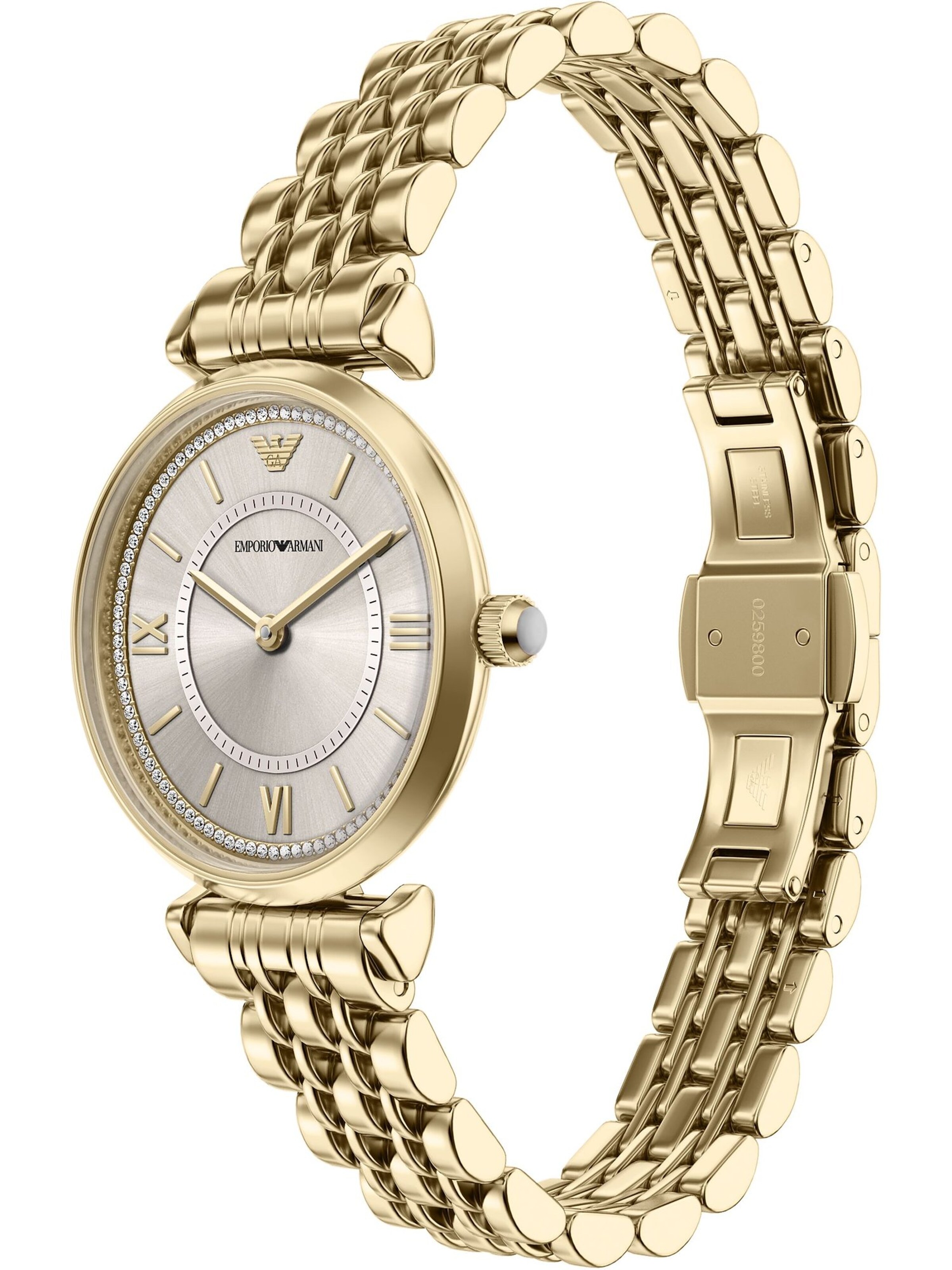 Emporio Armani Uhr in Gold