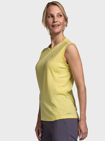 T-shirt fonctionnel 'Vietas' Schöffel en jaune