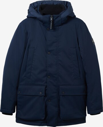 TOM TAILOR Tussenparka in Blauw: voorkant