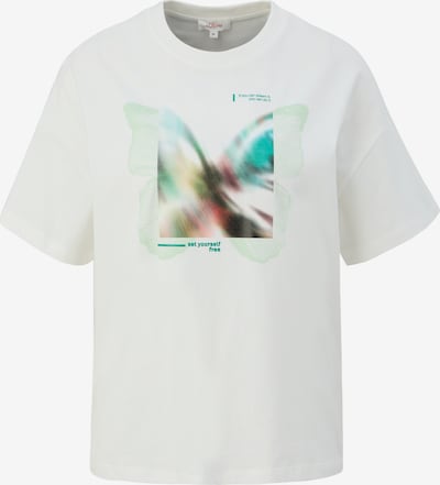 s.Oliver T-shirt i ecru / blandade färger, Produktvy