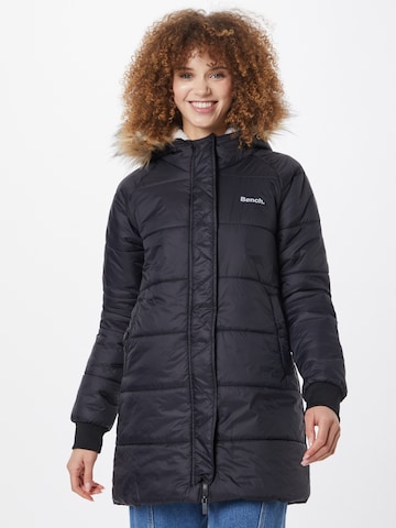 BENCH Winter Coat 'ARIELE' in Blue: front