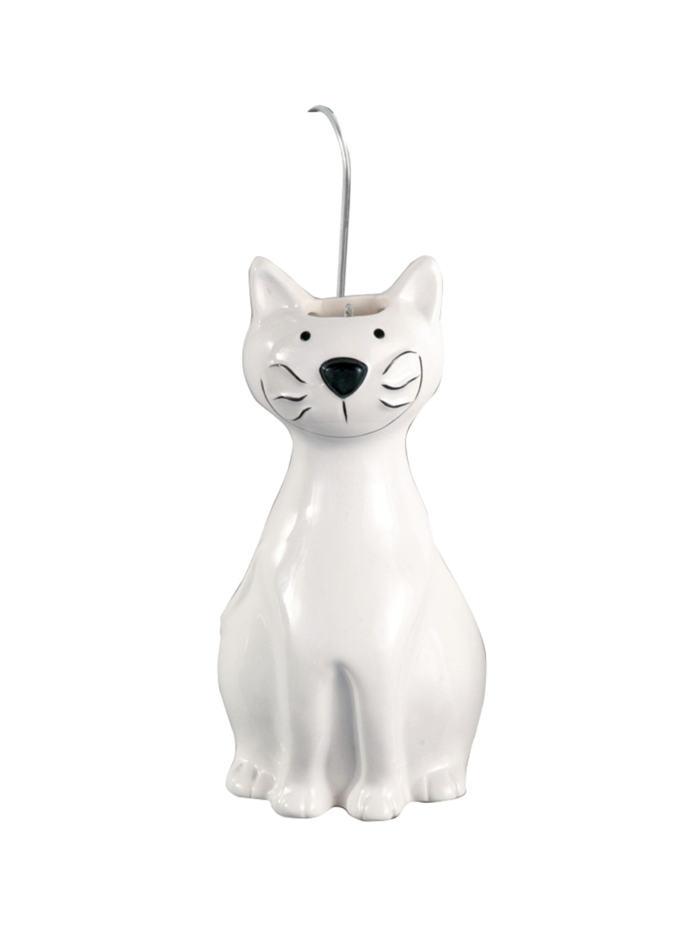 Wenko Luftbefeuchter 'Katze' in Weiß: Vorderseite
