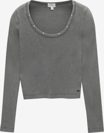 Pull&Bear Paita värissä harmaa: etupuoli