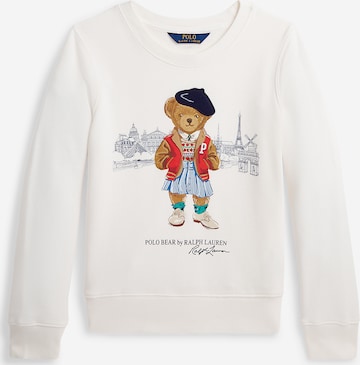 Polo Ralph Lauren Sweatshirt in Weiß: predná strana