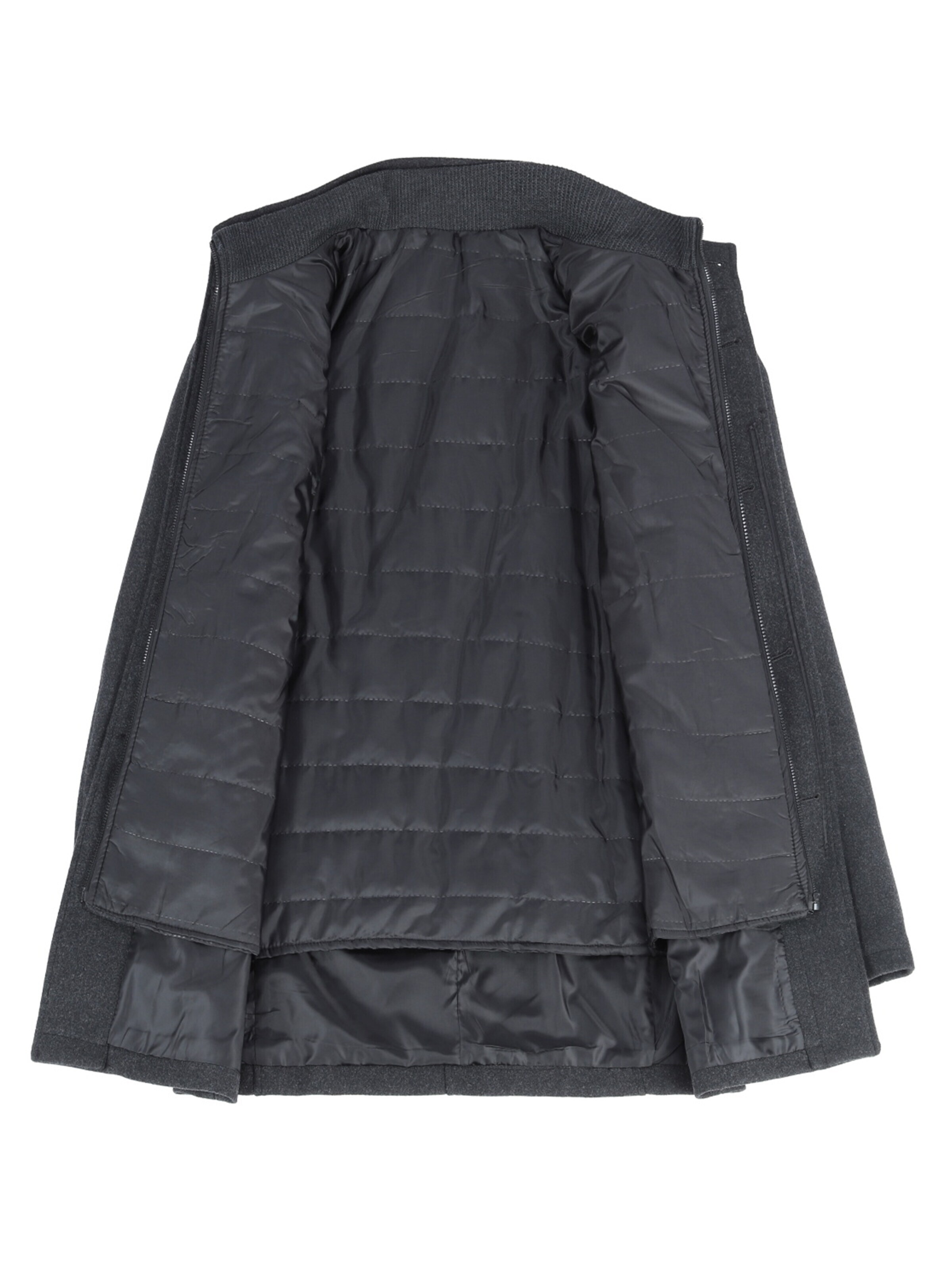 Manteau d’hiver 'Winterkern' ALLTHEMEN en gris