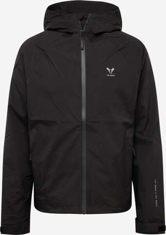 Fat Moose Between-Season Jacket 'Sky' in Black: front