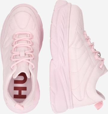 HUGO Rövid szárú sportcipők 'Jodene' - rózsaszín