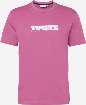 T-Shirt Calvin Klein en  : devant