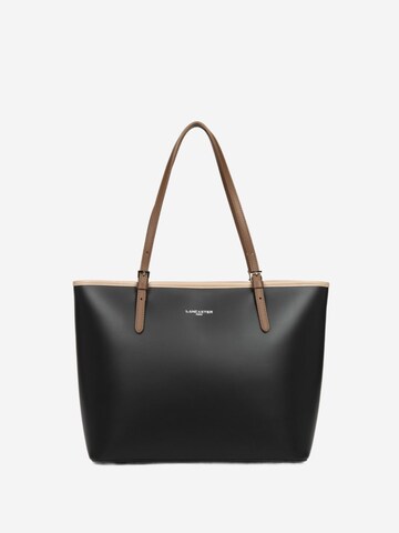 LANCASTER Paris Shopper 'L Smooth'‌‌‌‌‌ in Schwarz: Vorderseite