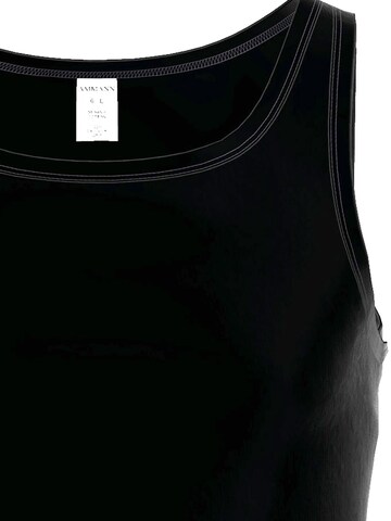 Ammann Undershirt 'Day Classic / Feinripp Premium' in Black