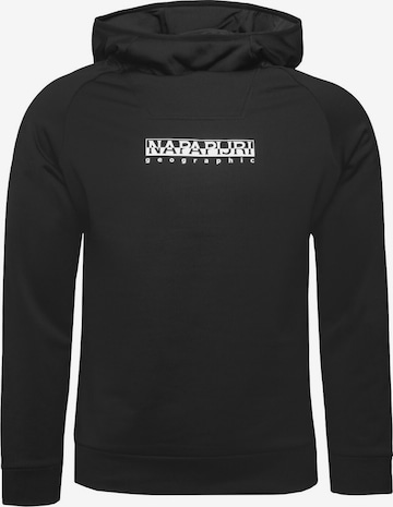 NAPAPIJRI Pullover 'Toli Box Hooded' in Schwarz: predná strana