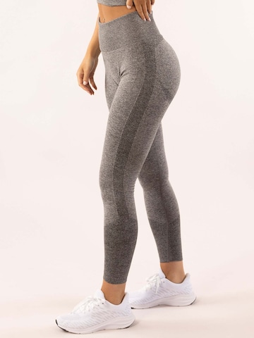 Divina Skinny Sporthose 'Four' in Grau