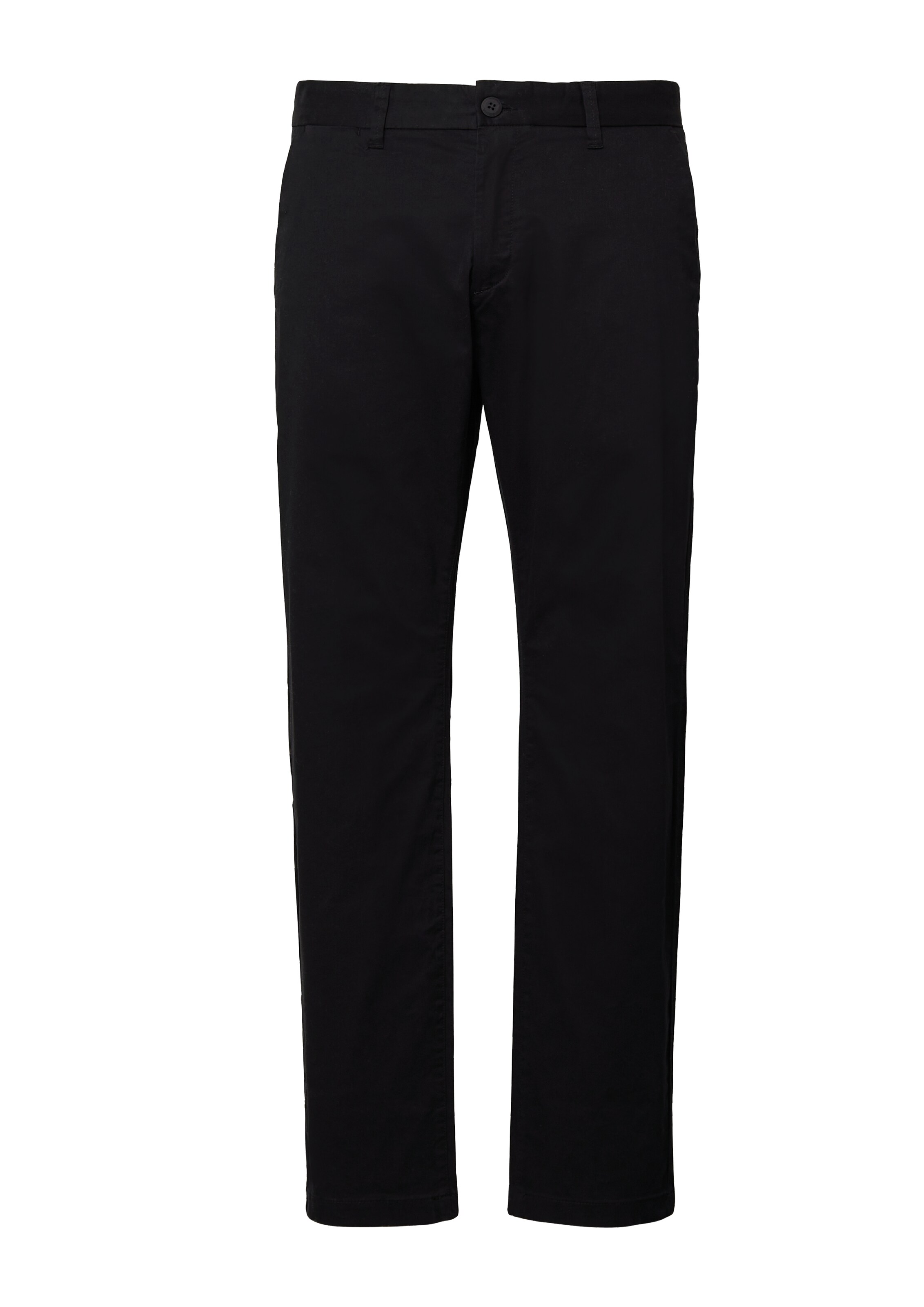 s.Oliver BLACK LABEL Chino Pants in Black: front