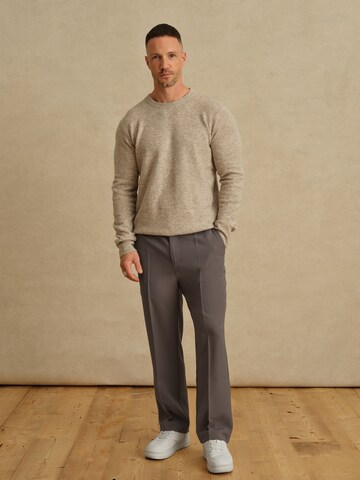 DAN FOX APPAREL Sweater 'William' in Beige
