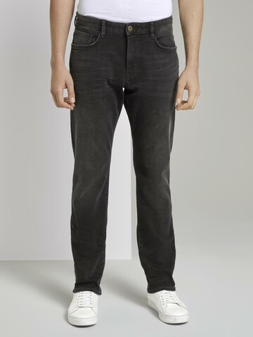 TOM TAILOR Regular Jeans 'Marvin' in Schwarz: Vorderseite