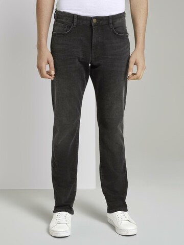 TOM TAILOR Jeans 'Marvin' in Black: front