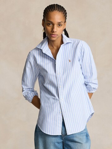Polo Ralph Lauren Blouse in Blauw: voorkant