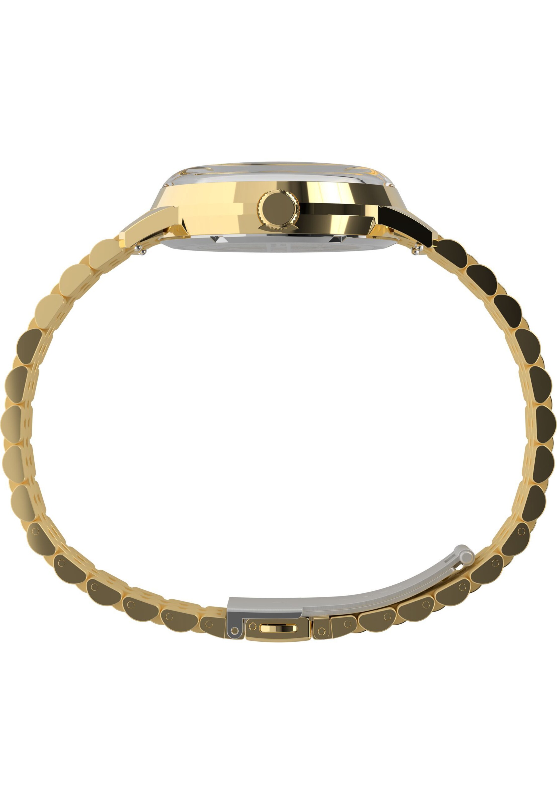 Montre à affichage analogique TIMEX en or