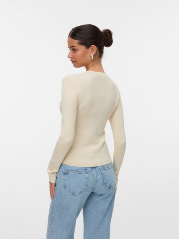 VERO MODA Pulóver 'VMGIZELLE' - bézs